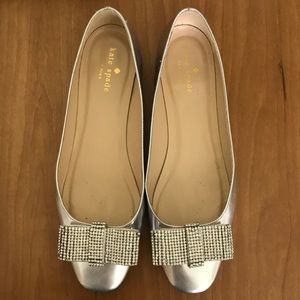 Kate Spade silver vero cuoio